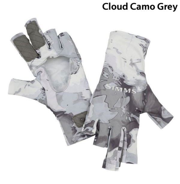Simms Solarflex Sunglove Cloud Camo Grey Simms Solarflex Sunglove Cloud Camo Grey